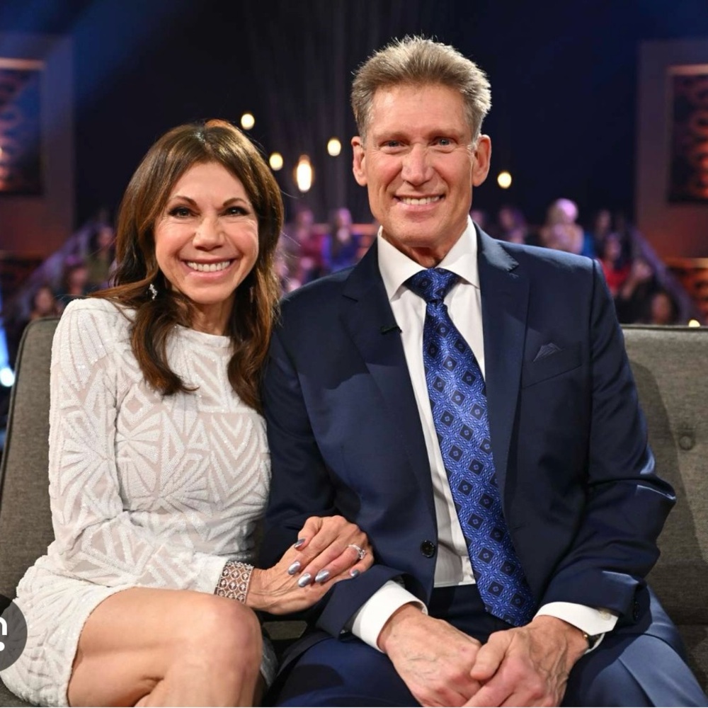 Dress the Population sequin dress as seen on golden bachelor.